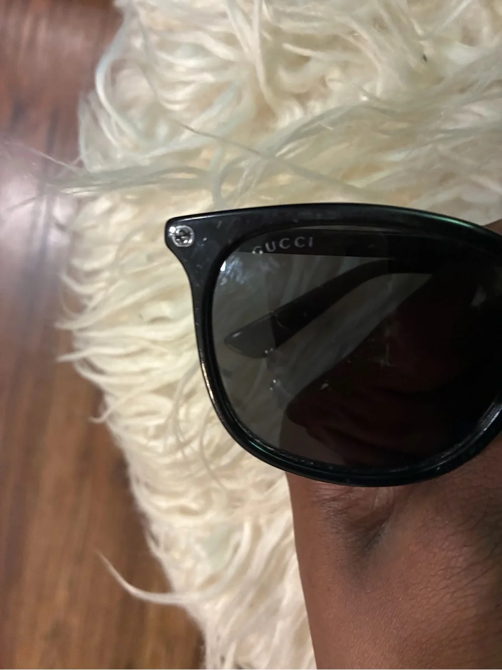 Gucci Black Wayfarer Sunglasses